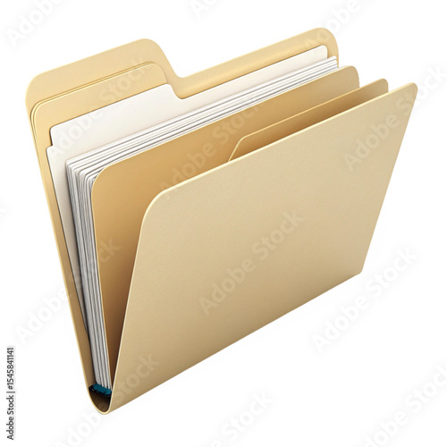 Cardboard File Folder Standing