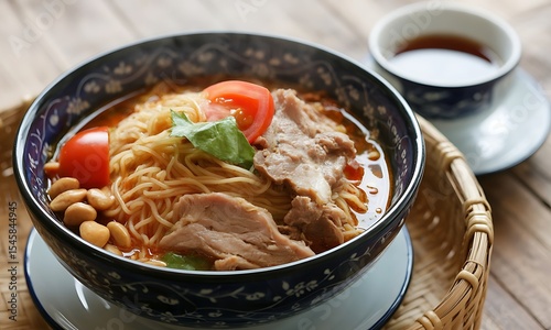 Shan Noodles Traditional Cuisine from Myanmar