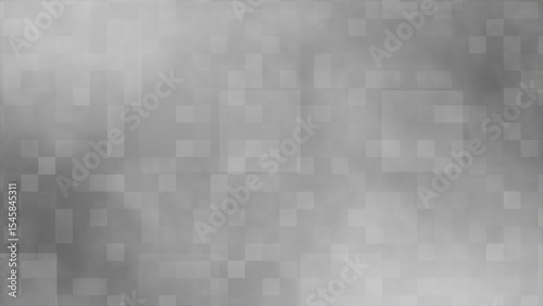 White and Black color slow motion hi-tech geometrical background, box pattern looped futuristic background