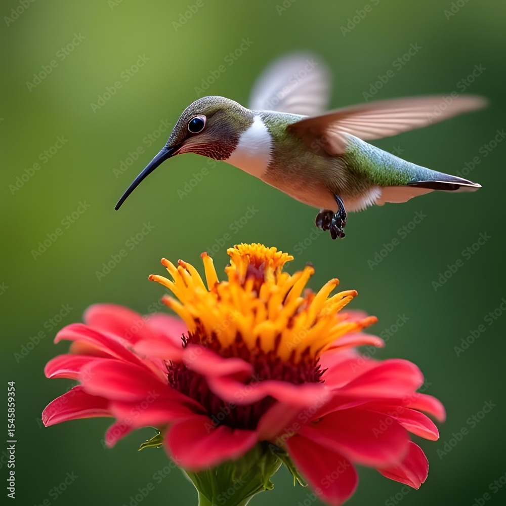Fototapeta premium hummingbird in flight