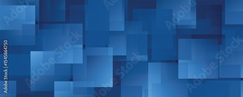Dark BLUE vector blurry rectangular background. Geometric background in square style with gradient. The pattern can be used for brand-new background.