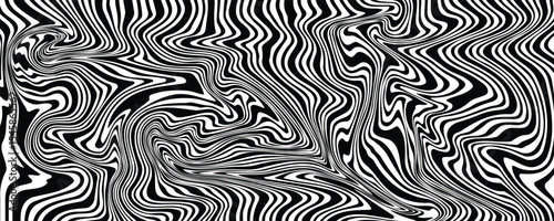 fluid black white pattern abstract background, trendy marble texture