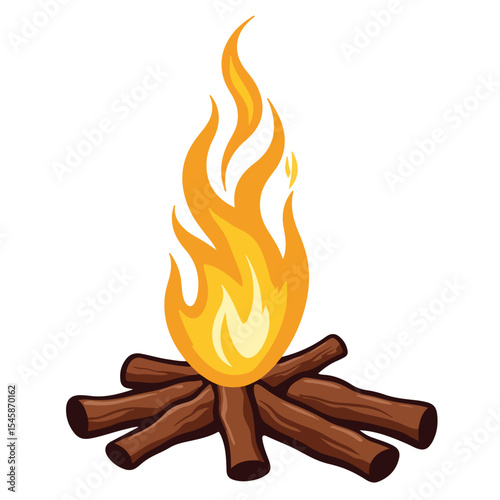 Ceremonial fire burning during spiritual gathering.  Sacred flames symbolize ancestral knowledge and cultural identity.