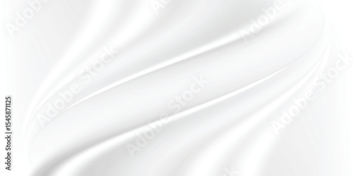 White gray satin texture that is white silver fabric silk panorama background with beautiful soft blur pattern natural.