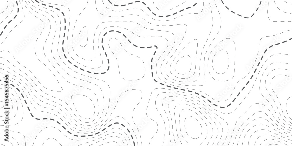 Fototapeta premium Topographic map background geographic line map with elevation assignments. Modern design with White background with topographic wavy pattern design.paper texture Imitation of a geographical map shades