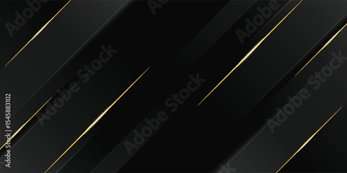 Black abstract background. Elegant dark diagonal shape elements.Black abstract background. Elegant dark diagonal shape elements.