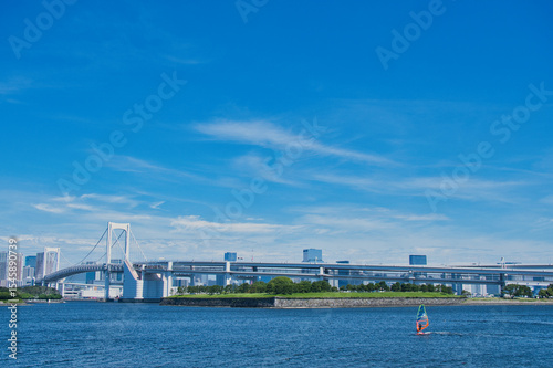 お台場海浜の風景