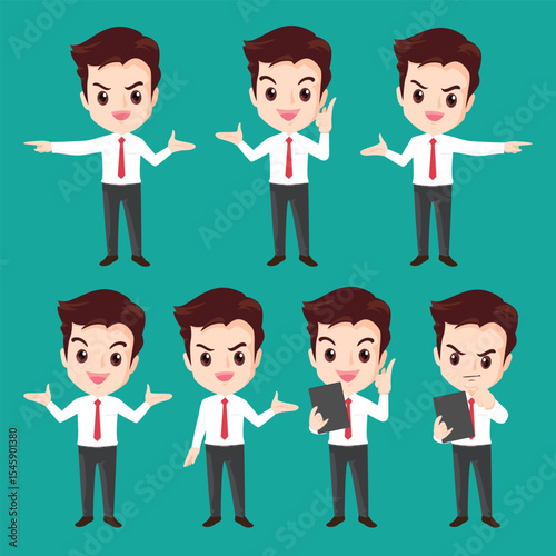 Businessman character
