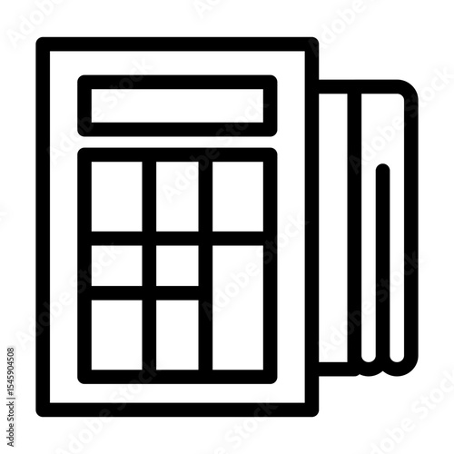 EDC line icon