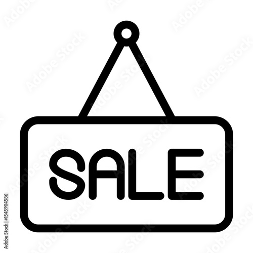sale line icon