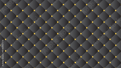 Elegant Black and Gold Diamond Pattern Background Texture Design for Luxury Branding