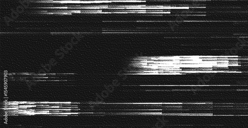 Glitch background. VHS grunge texture with noise effect and pixelation. Analog video digital errors. Retro pixel backdrop. Vector illustration.