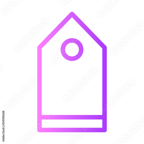 tag gradient icon