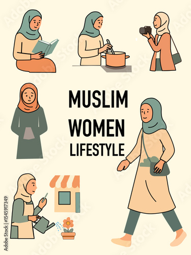 muslim women hijab, islamic