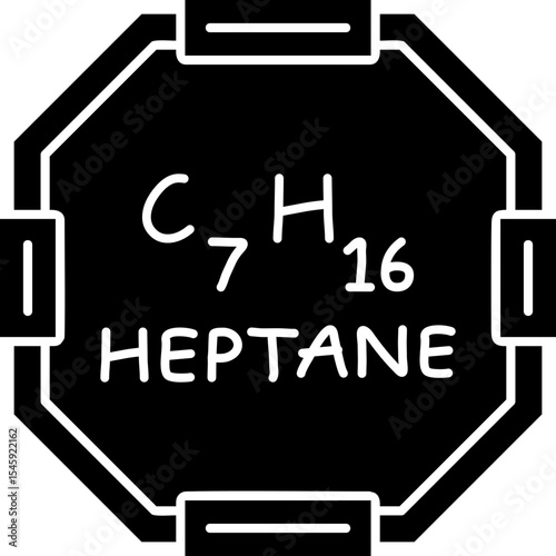 Heptane Icon