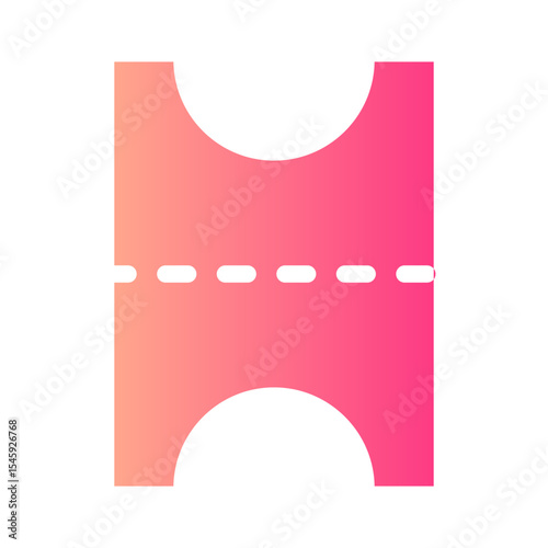 tickets gradient icon