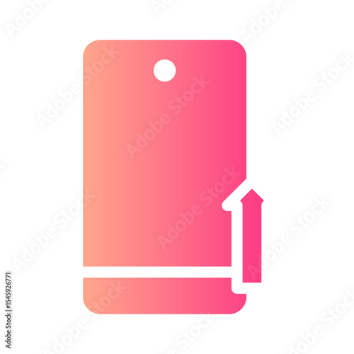 top up gradient icon