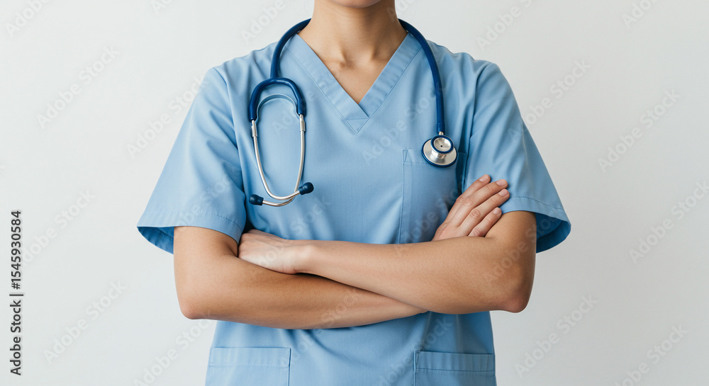female doctor with stethoscope female doctor with stethoscope