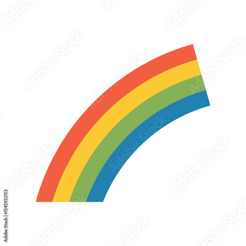 Simple and Fun Rainbow Graphic