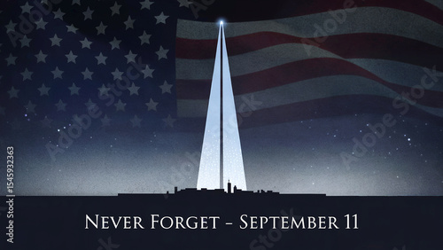 September 11th memorial a tribute of light and remembrance