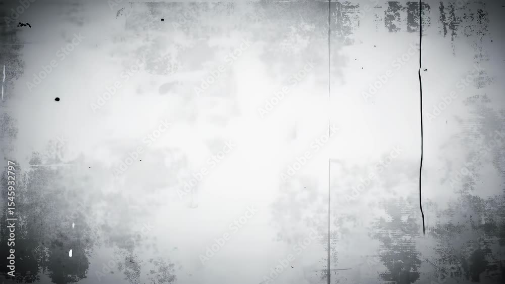 Retro old movie effect with scratched and grainy film frame as a nostalgic abstract background.