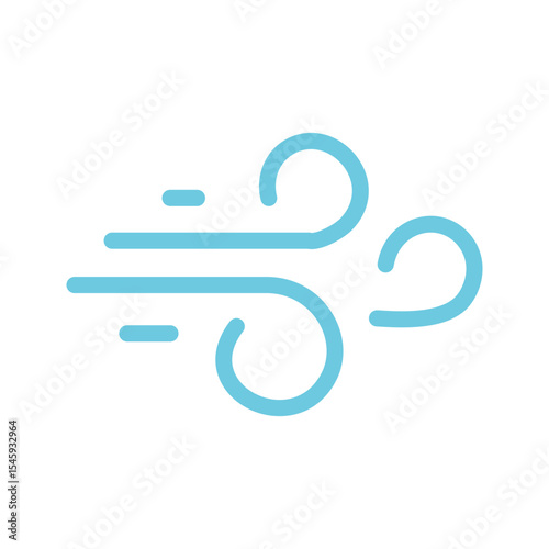 Clean Breeze Icon for Weather and Ventilation