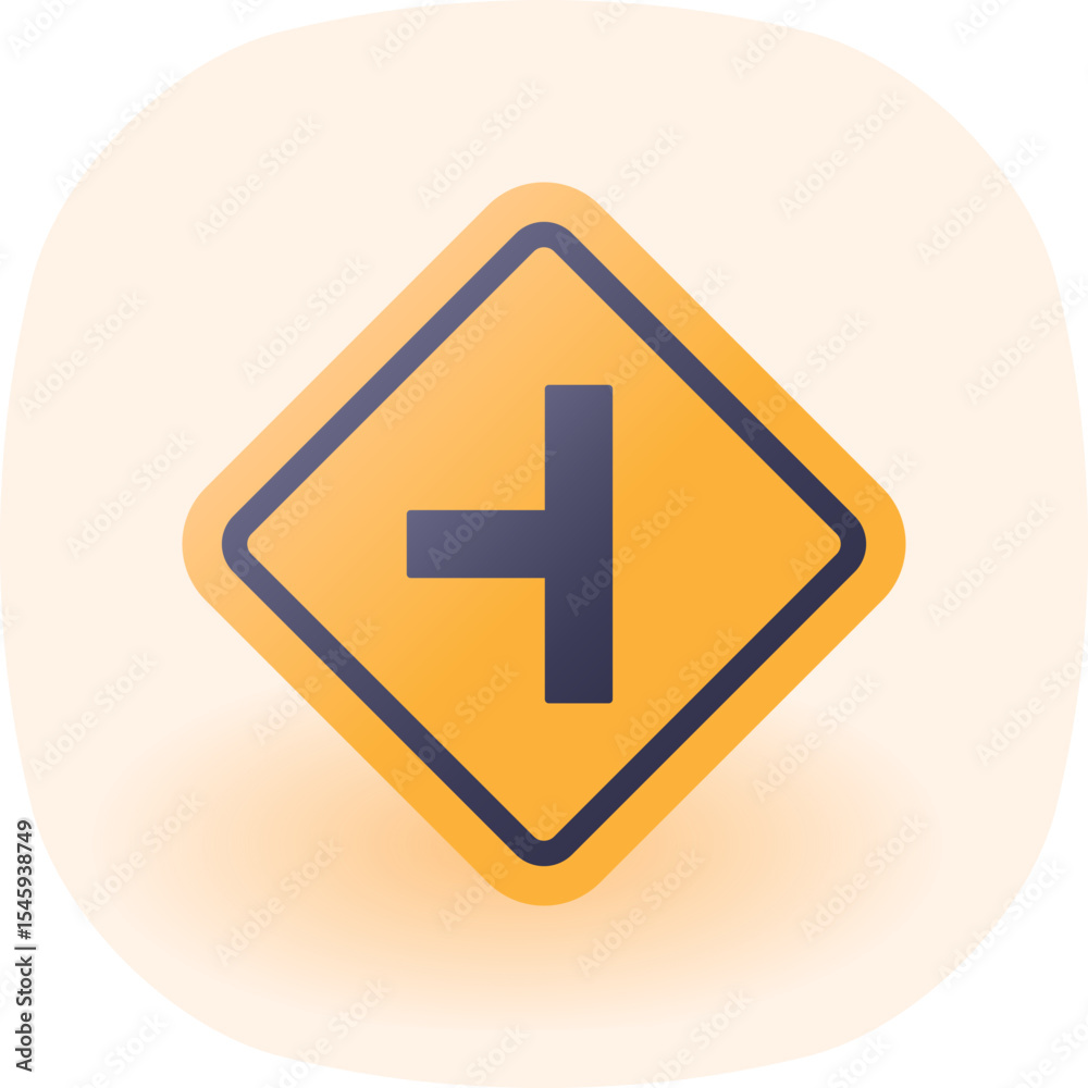 Obraz premium side road left