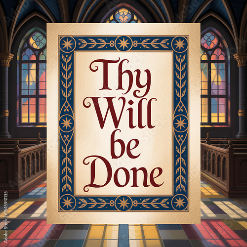 thy will be done
