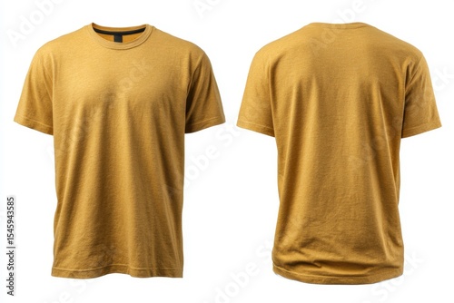 Wallpaper Mural Gold T Shirt Front and Back View Torontodigital.ca