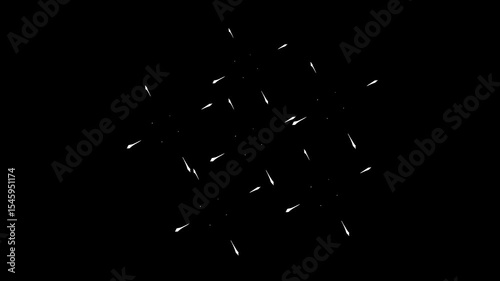 Circle Burst fireworks animation with light bursts , floating shimmer effects and spinning circular sparks. Black screen background. glowing, galaxy, sparkle, glare, spark, sparkling, glittering.