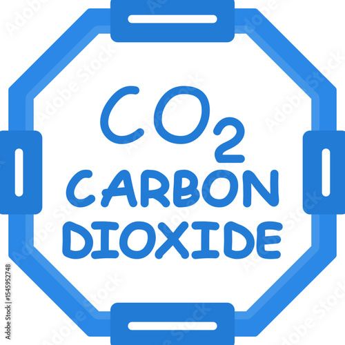 Carbon Dioxide Icon