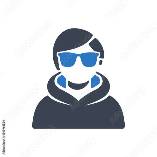 Person in Sunglasses Icon