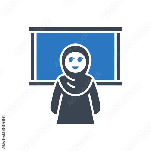 Woman in Hijab Icon