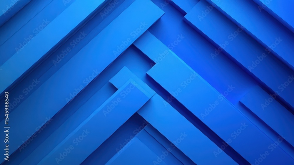 Obraz premium Chevron shapes blue colors stripes background. Abstract blue background. Minimal and simple template. Abstract blue geometric background. 
