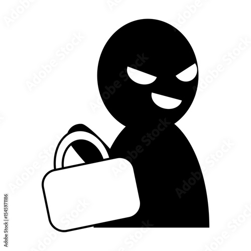 Thief targeting bag for stealing