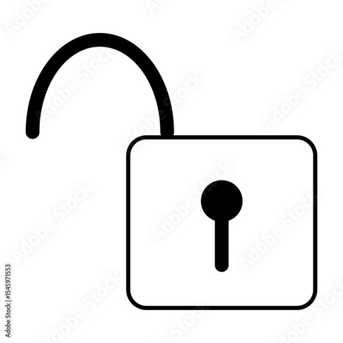 Locked padlock icon for secure access