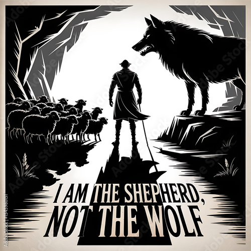 i am the shepherd not the wolf