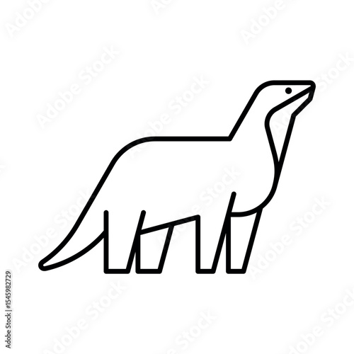 Otter Logo. Icon design. Template elements
