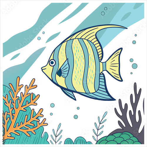Sea food artwork. Canned fish artwork. Sardines fish artwork for t shirt print, poster, sticker  fish vector