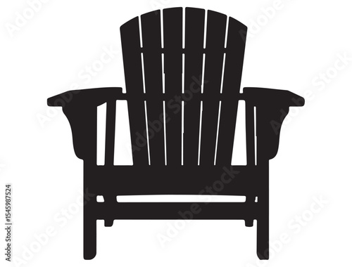 ADIRONDACK CHAIR SILHOUETTE