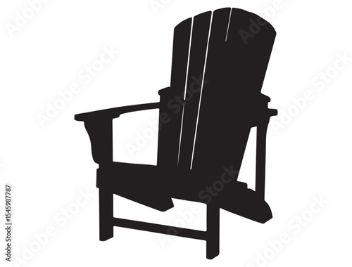 ADIRONDACK CHAIR SILHOUETTE