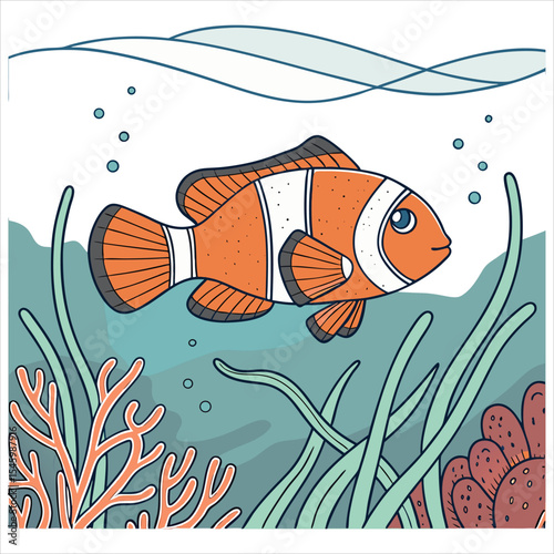 Sea food artwork. Canned fish artwork. Sardines fish artwork for t shirt print, poster, sticker  fish vector