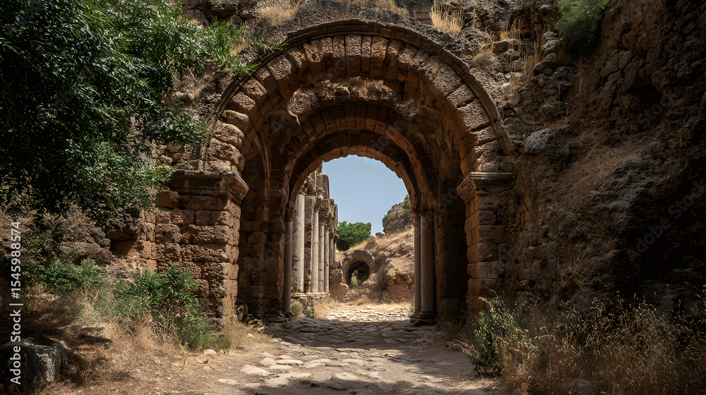 Fototapeta premium Ancient Ruins - Archway.