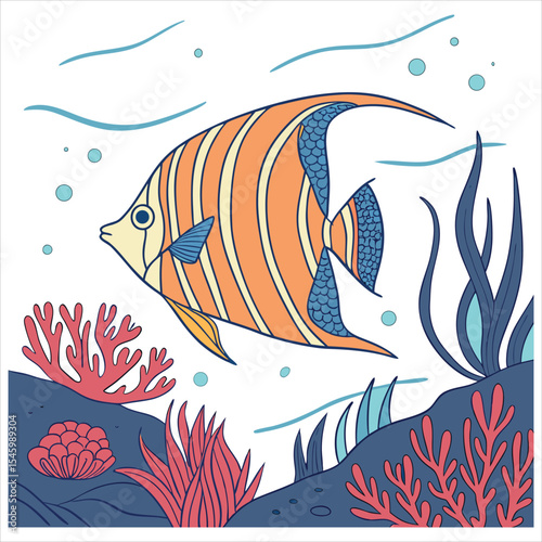 Sea food artwork. Canned fish artwork. Sardines fish artwork for t shirt print, poster, sticker  fish vector