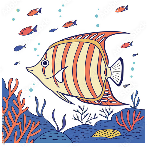 Sea food artwork. Canned fish artwork. Sardines fish artwork for t shirt print, poster, sticker  fish vector