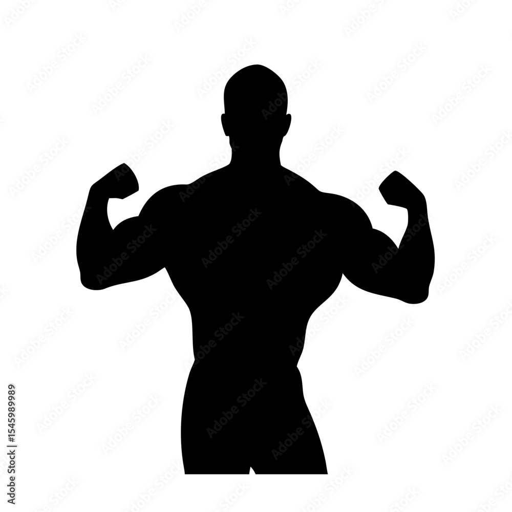 Fototapeta premium Bodybuilder: The Art of Strength and Dedication