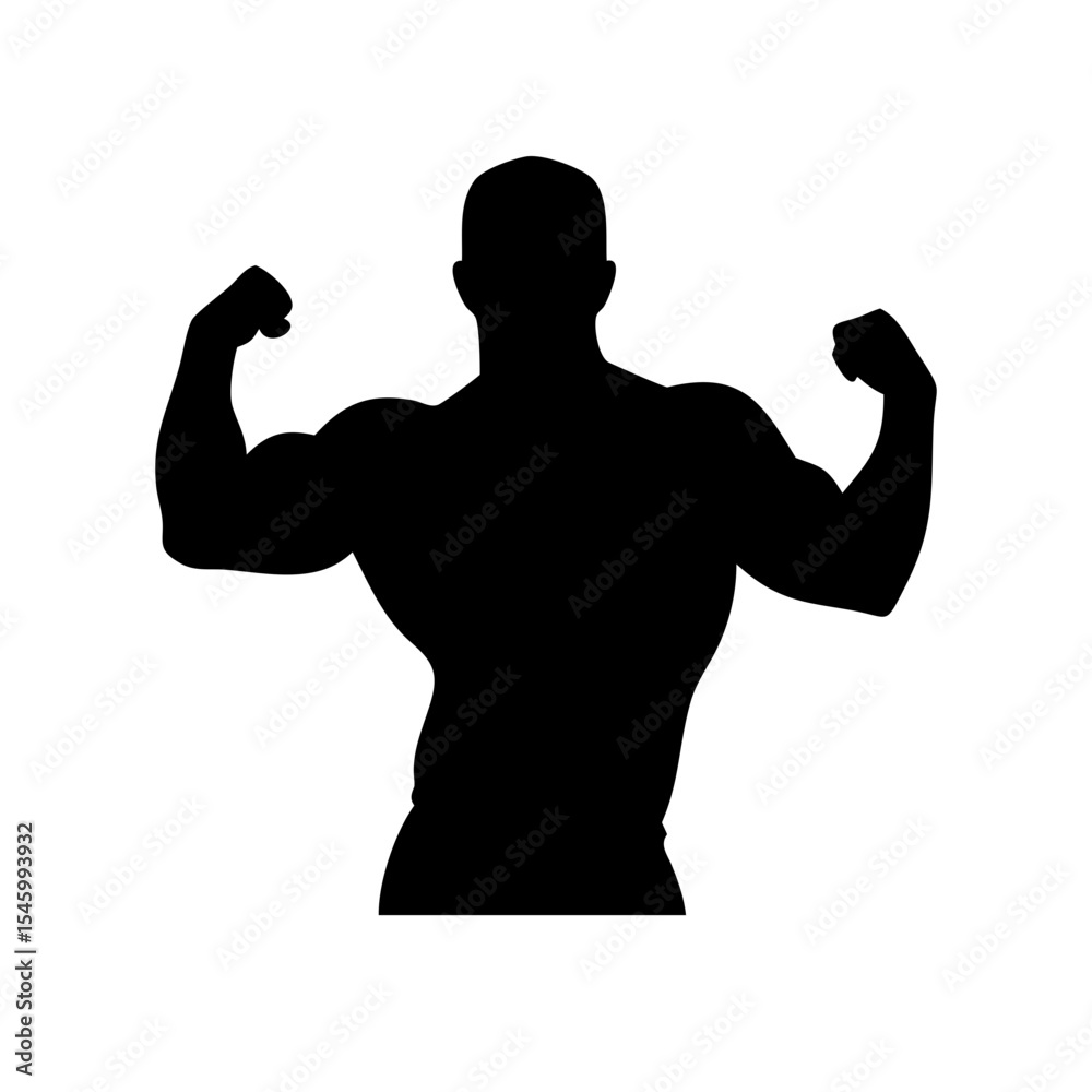 Fototapeta premium Bodybuilder: The Art of Strength and Dedication