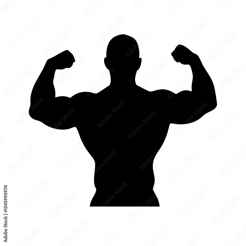 Fototapeta premium Bodybuilder: The Art of Strength and Dedication