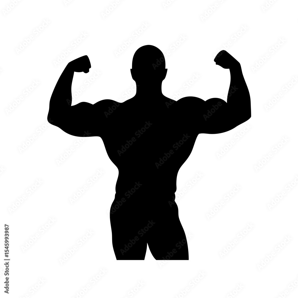 Fototapeta premium Bodybuilder: The Art of Strength and Dedication