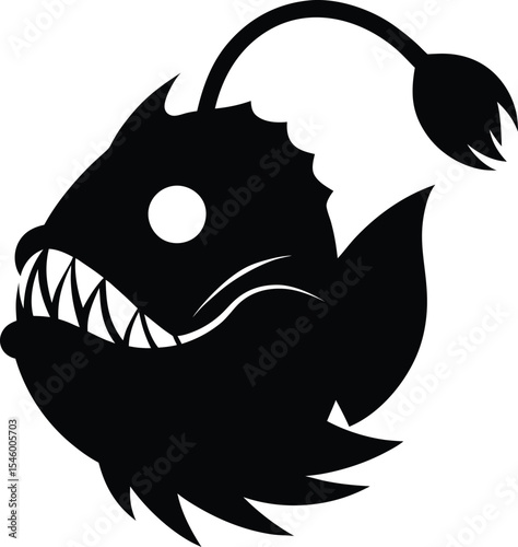 angelfish head on white background